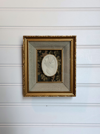 Framed Flavia Intaglio
