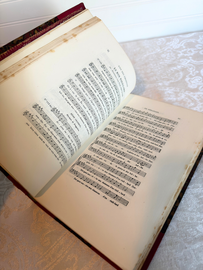 French Poet Béranger Leather Book Set