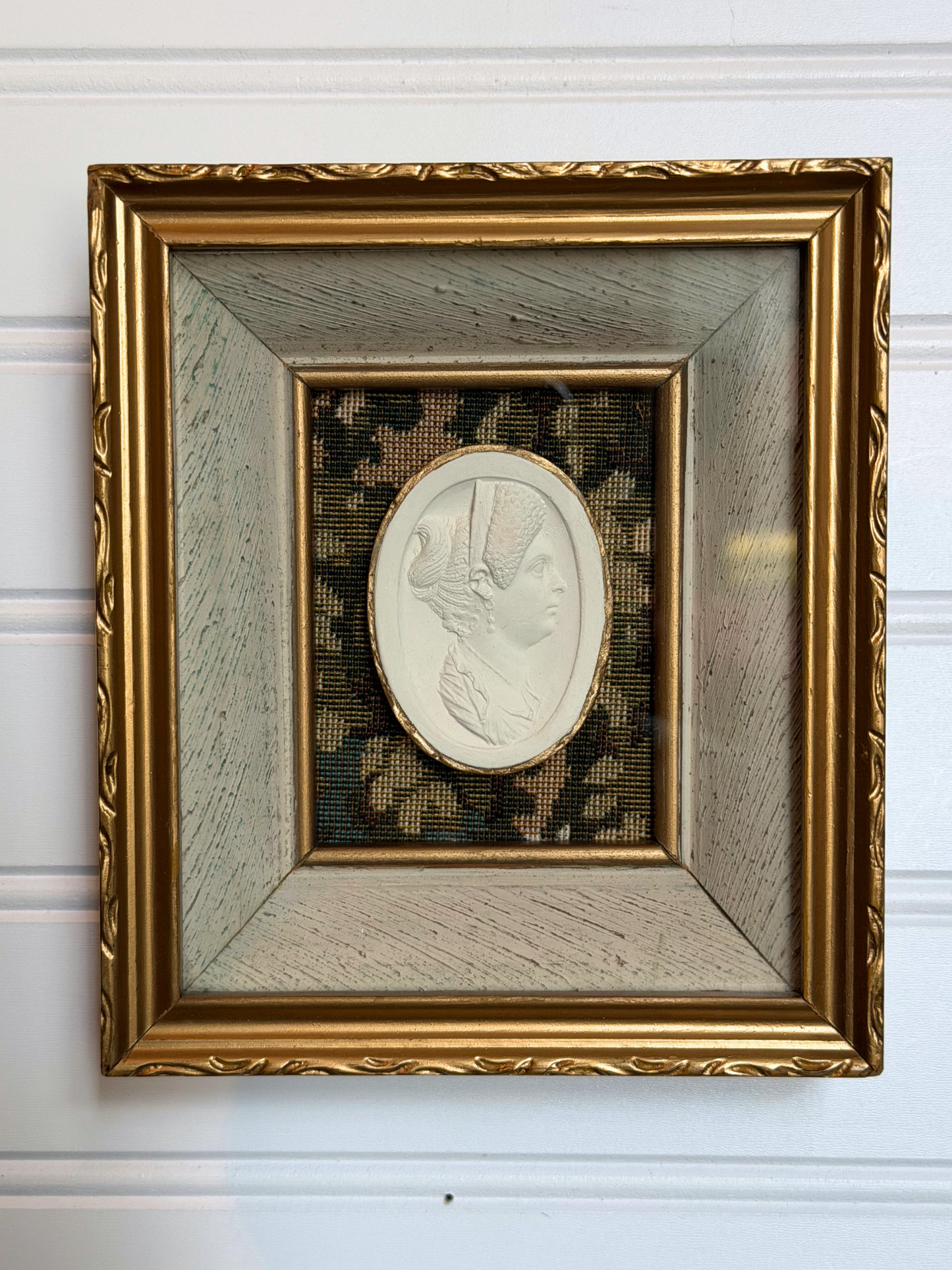 Framed Flavia Intaglio