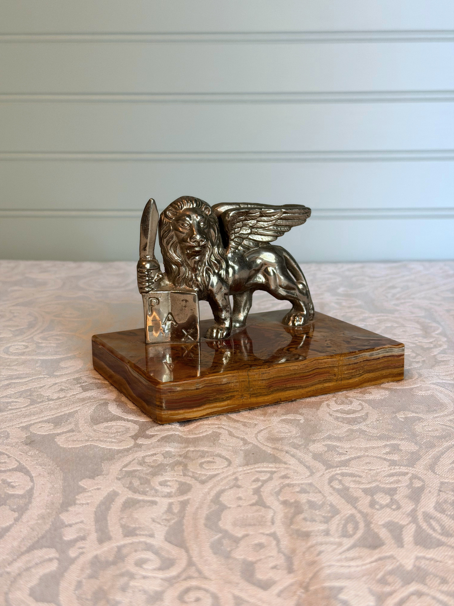 Winged Lion Figurine