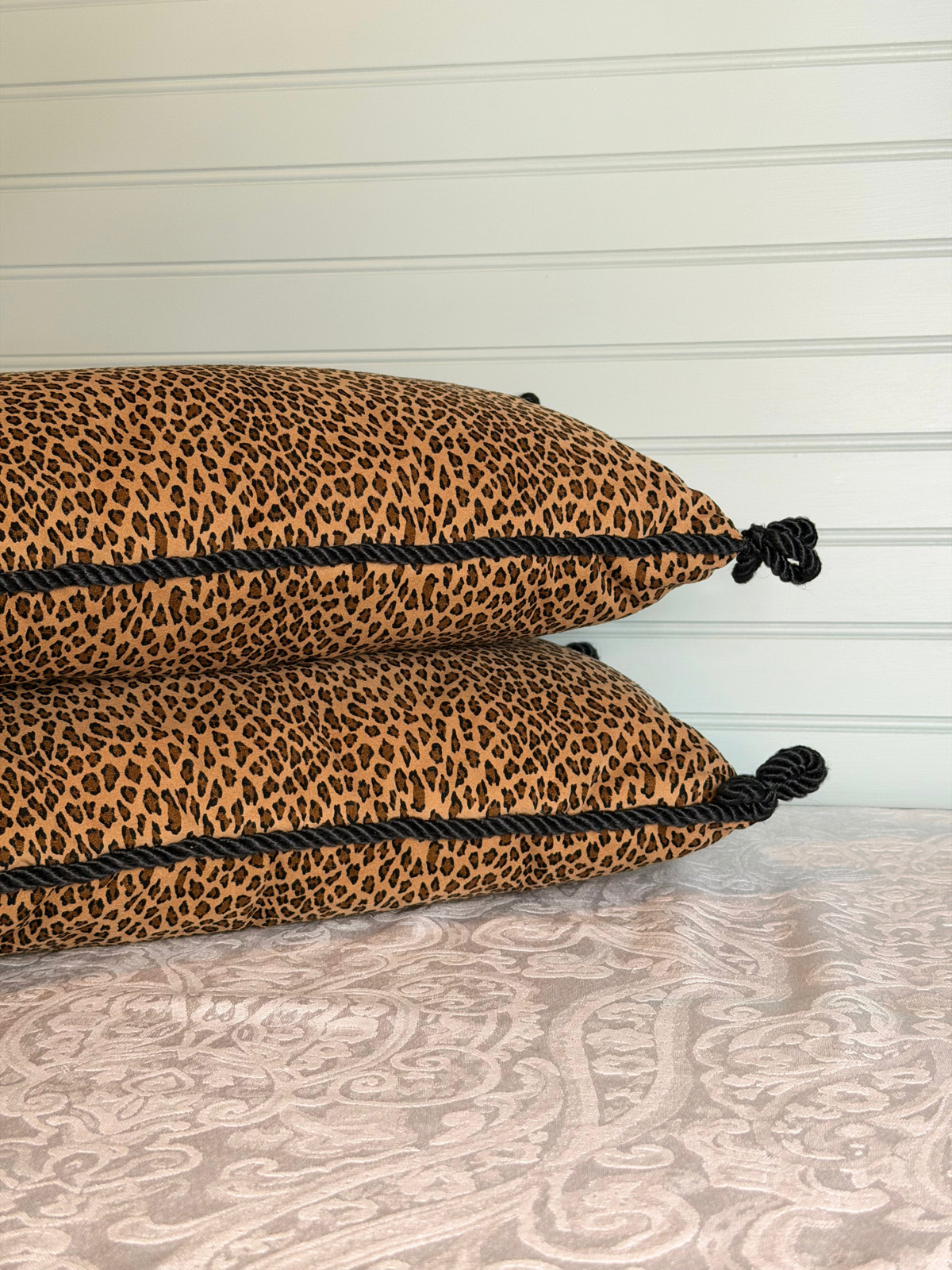 Leopard Print Throw Pillows