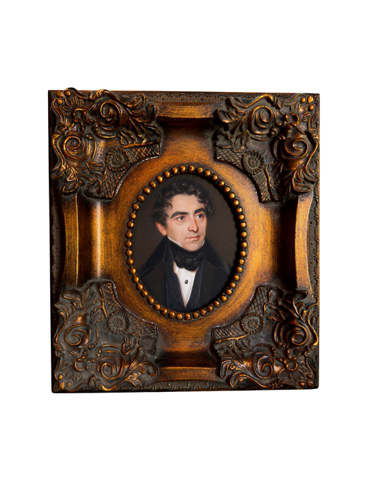 Framed Portrait Of A Gentleman Print