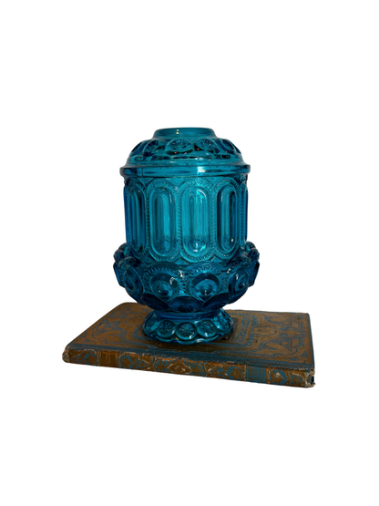 L.E. Smith Moon & Star Fairy Lamp