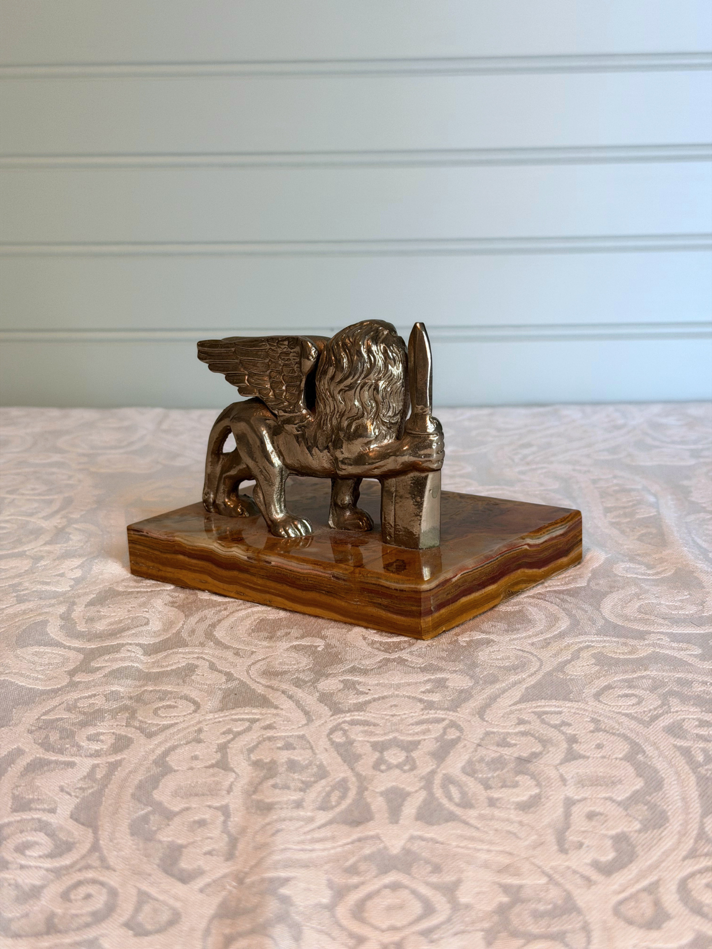 Winged Lion Figurine