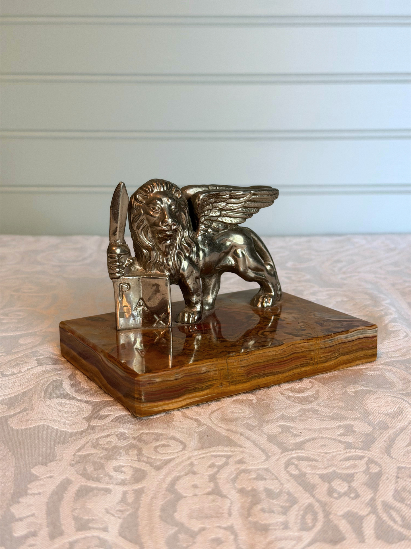 Winged Lion Figurine