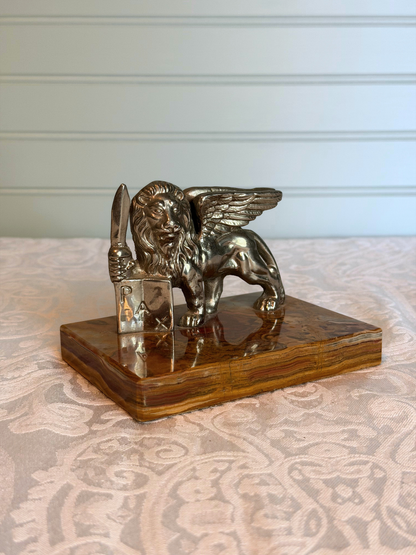 Winged Lion Figurine