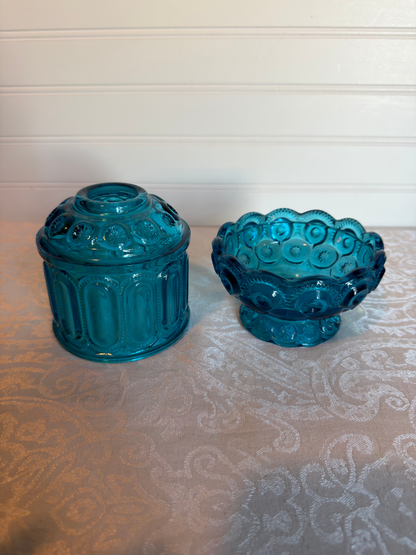 L.E. Smith Moon & Star Fairy Lamp