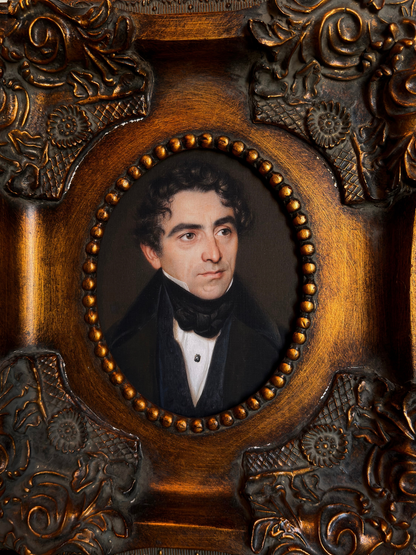 Framed Portrait Of A Gentleman Print