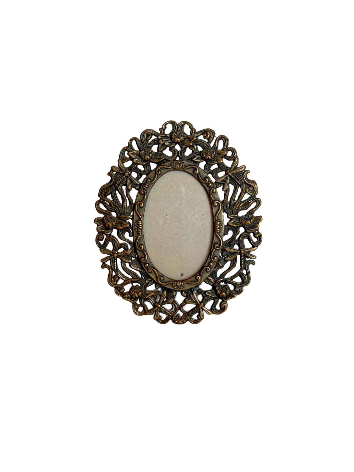 Floral & Dragonfly Tabletop Frame