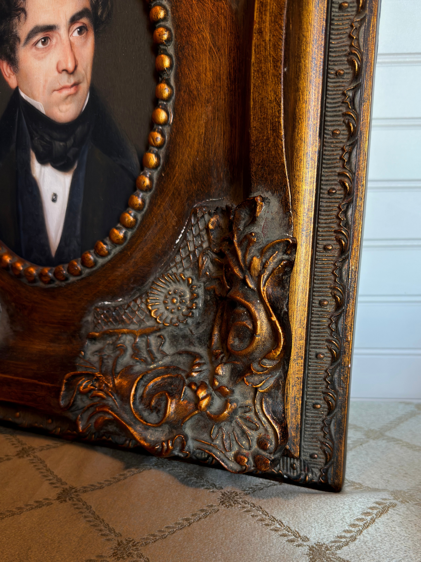 Framed Portrait Of A Gentleman Print