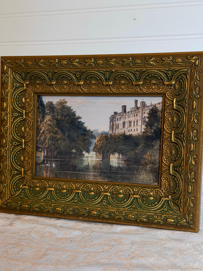 Framed Warwick Castle Print