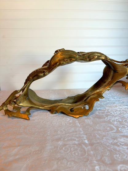 Ornate Brass Jardiniere