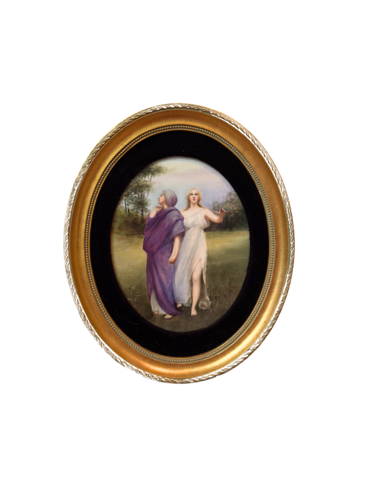 Hope & Memory Reproduction Painting on Porcelain