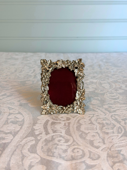 Mini Silver Metal Tabletop Frame