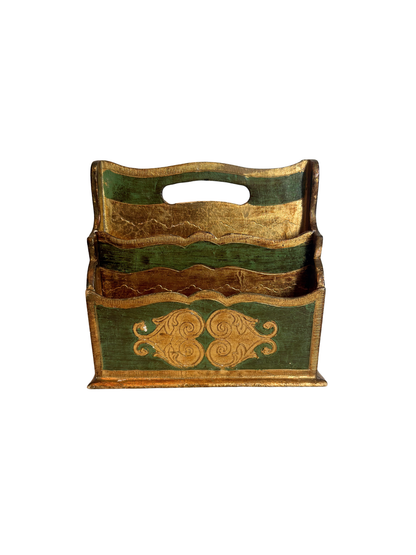 Italian Florentine Letter Holder