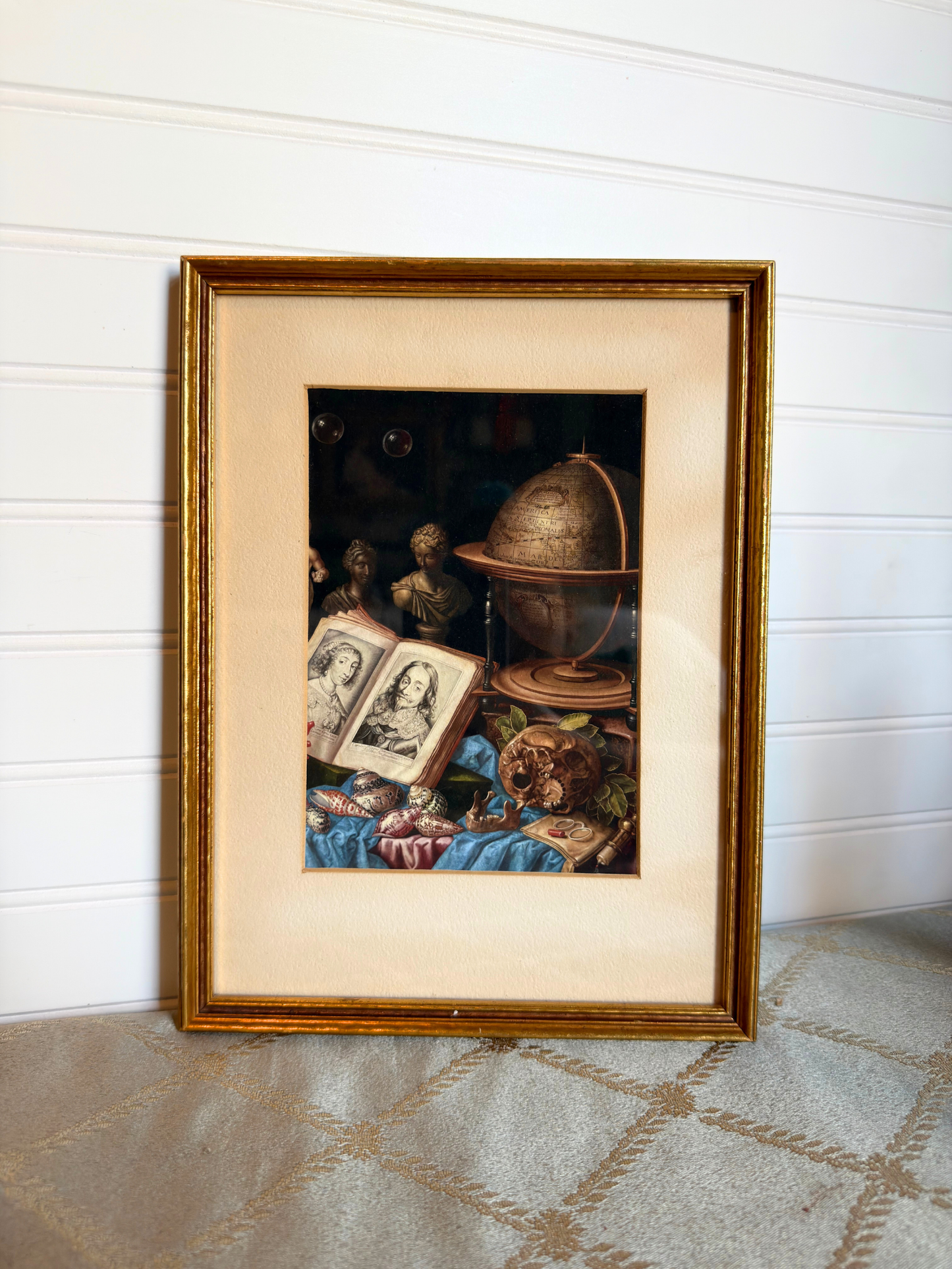 Framed Vanitas Still Life Giclee Print