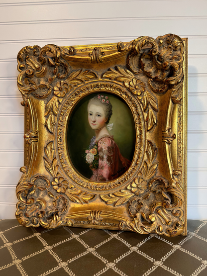 Portrait of a Lady Reproduction Painting (Reserved)