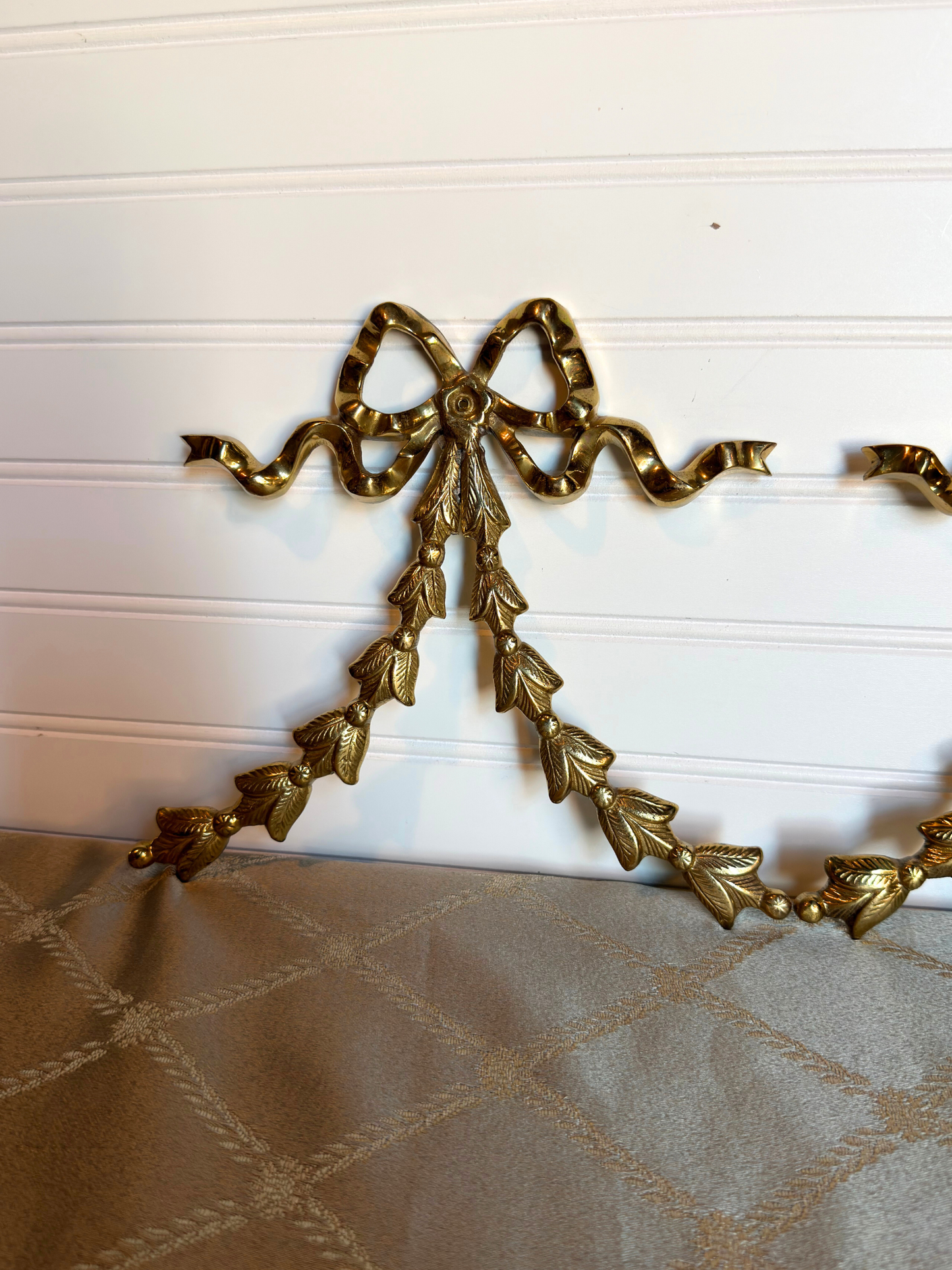 Brass Bow Applique