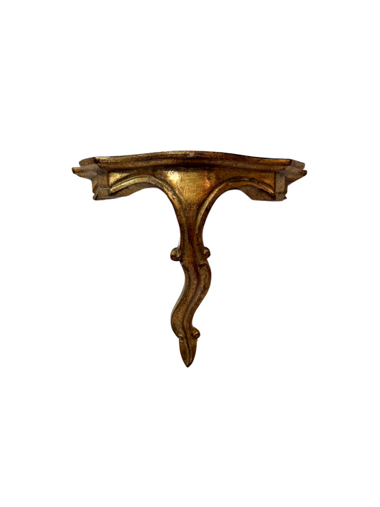 Florentine Gold Wall Shelf