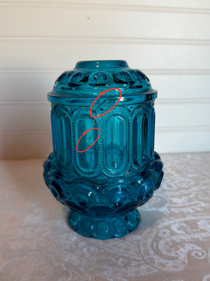 L.E. Smith Moon & Star Fairy Lamp