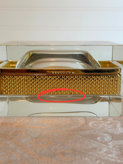 Murano Glass Jewelry Casket