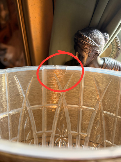 Hollywood Regency Wastebasket