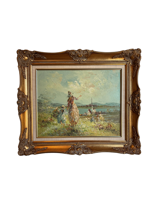 Vintage Impressionist Painting